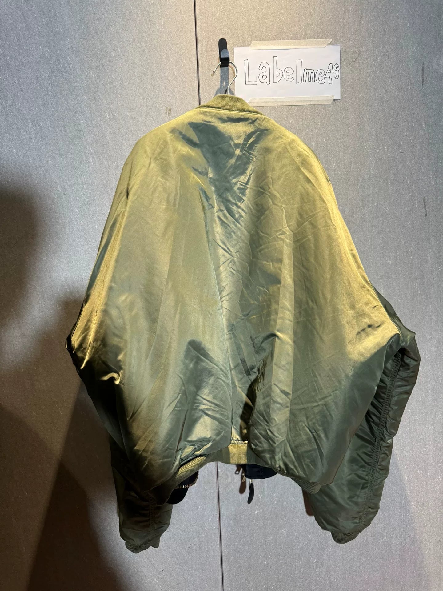 reversible bomber jacket by vetements ss17