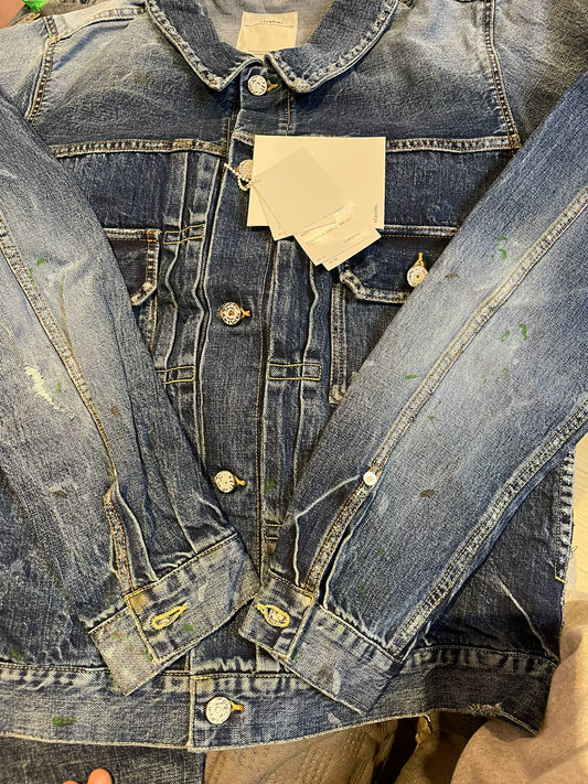 VISVIM SS 101 JKT DRY DMGD-1005