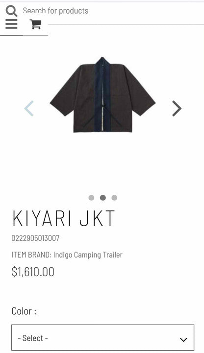 VISVIM 22 ICT KIYARI JKT