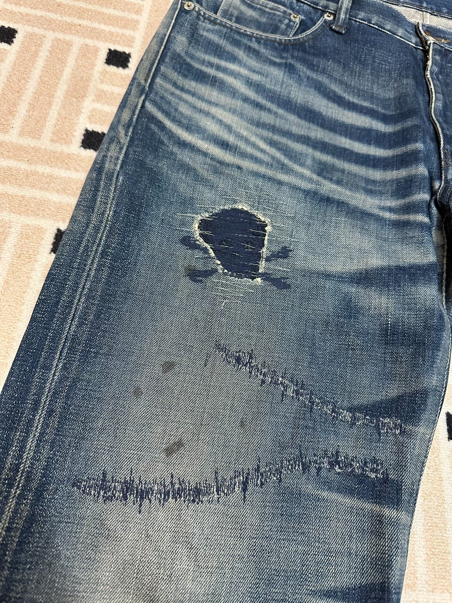 NEIGHBORHOOD 07 FLASH Lightning Denim
