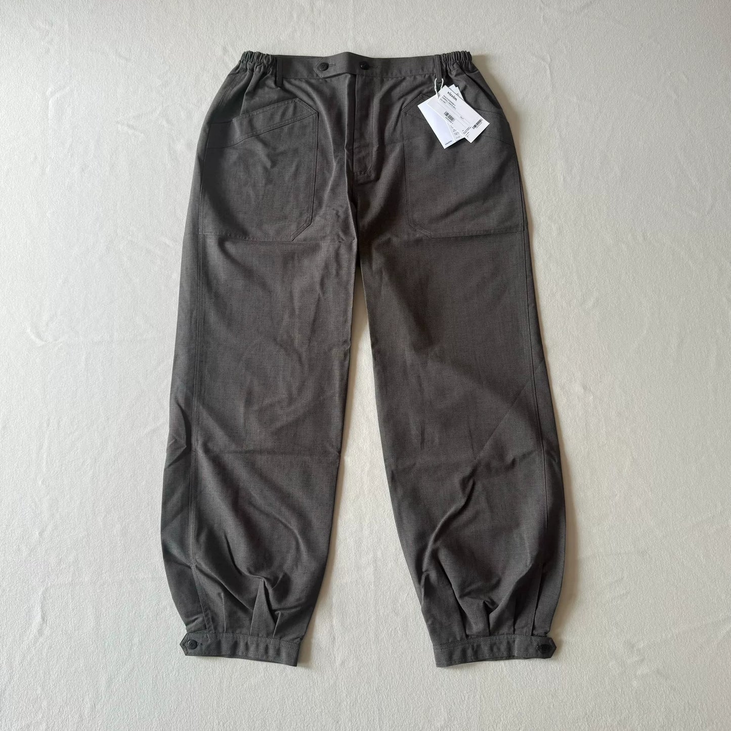 VISVIM 22AW Carroll Wool Cotton Pants