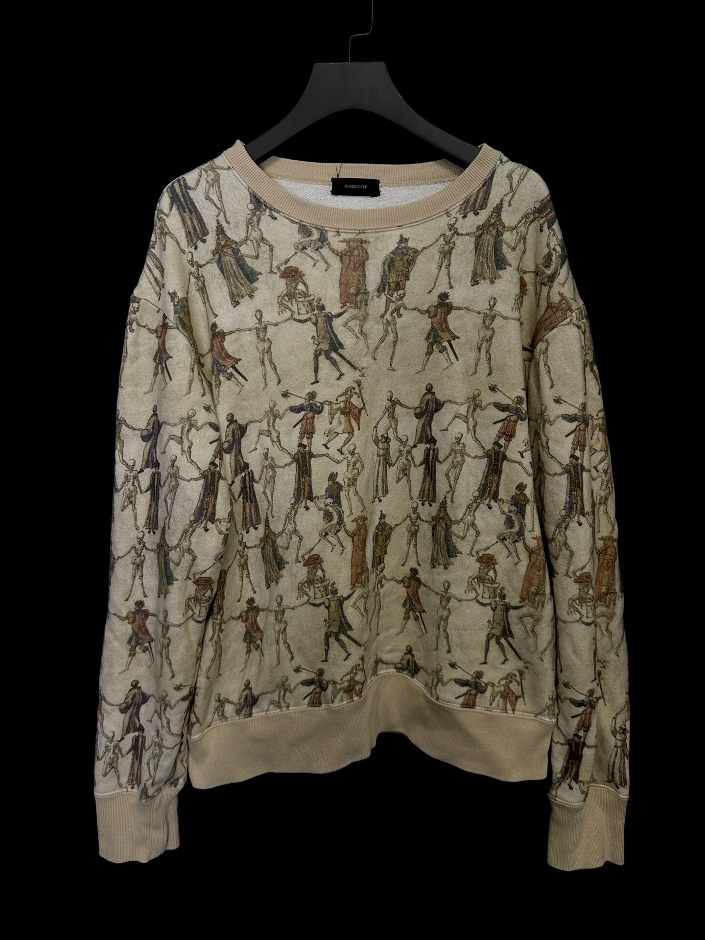 skeleton dance sweatshirt from undercover 2017