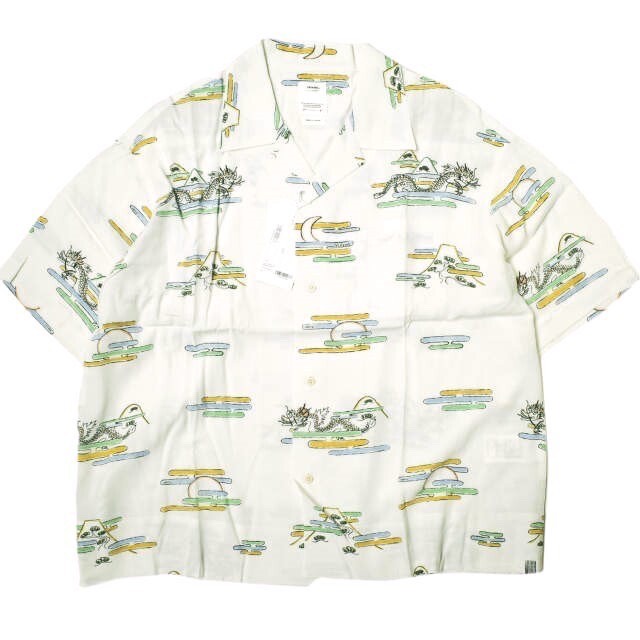 VISVIM 24SS COPA S/S Dragon Print Shirt