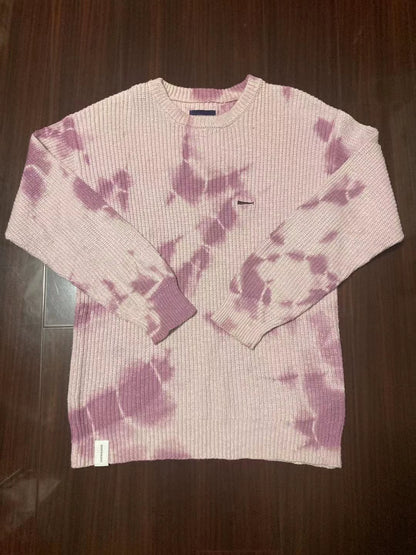 Descendant 18AW Whale Tie-Dye Sweater