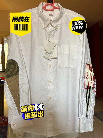 VISVIM VV SPOT ALBACORE LUNGTA SHIRT