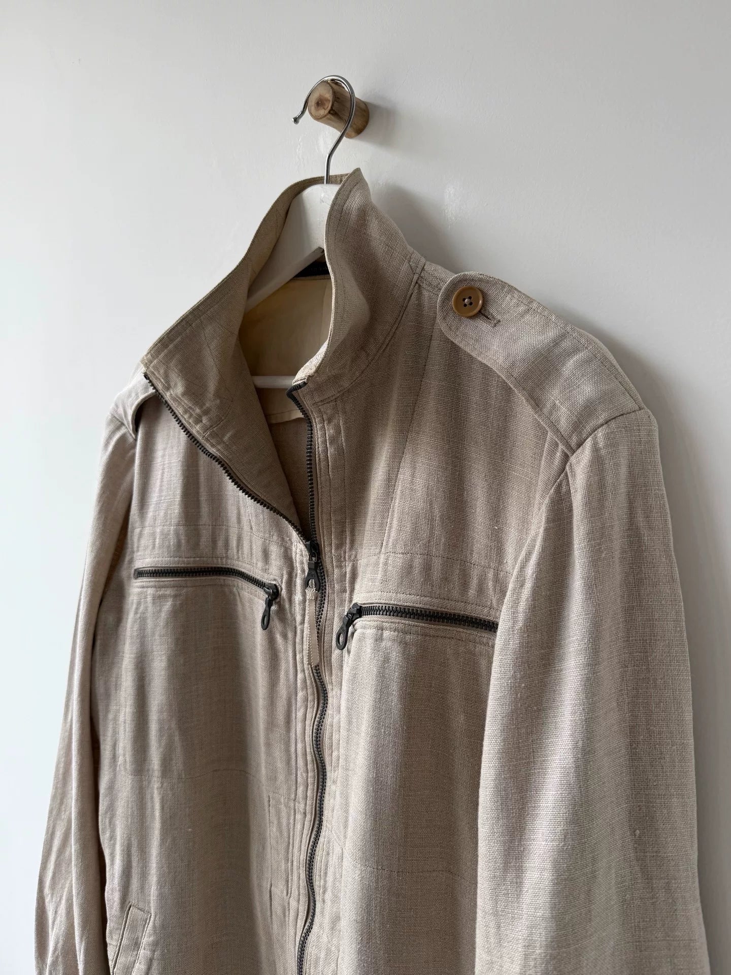 Yohji Yamamoto Y's Men Linen Jacket