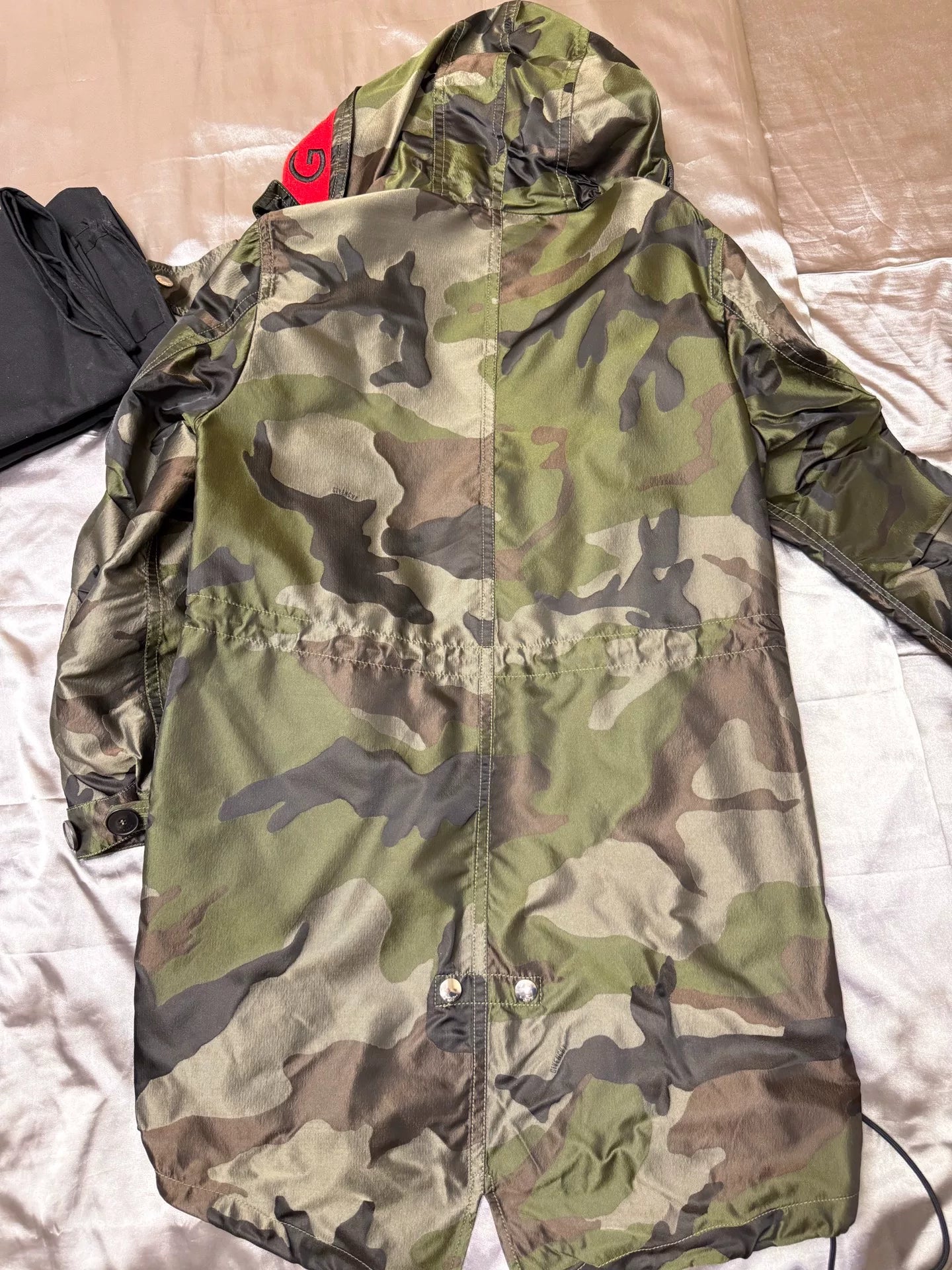givenchy camouflage rain jacket for men