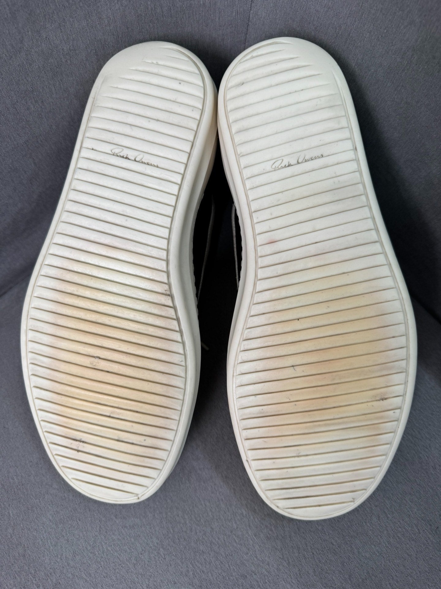 Rick Owens Vans Black White Size 41
