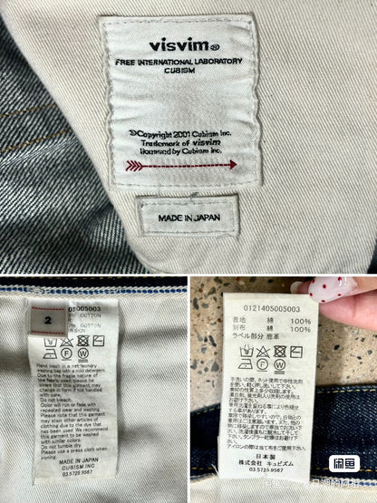 Visvim 21aw Journeyman Tacked Denim Pants