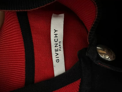 Givenchy Black Embroidered Logo Baseball Jacket