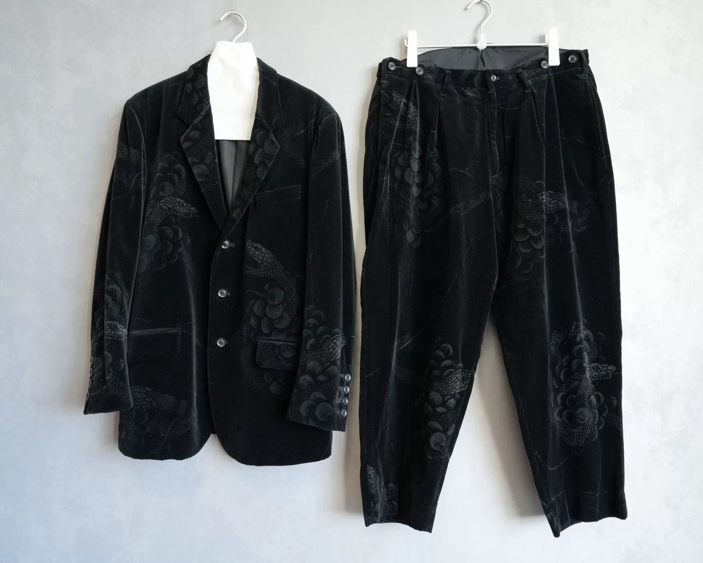 Yohji Yamamoto Velvet Pants 19AW