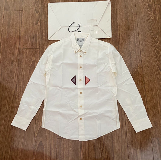 visvim long sleeve shirt with wooden buttons