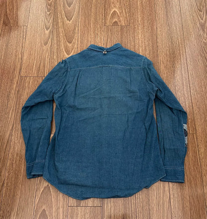 visvim lungta long sleeve patch shirt