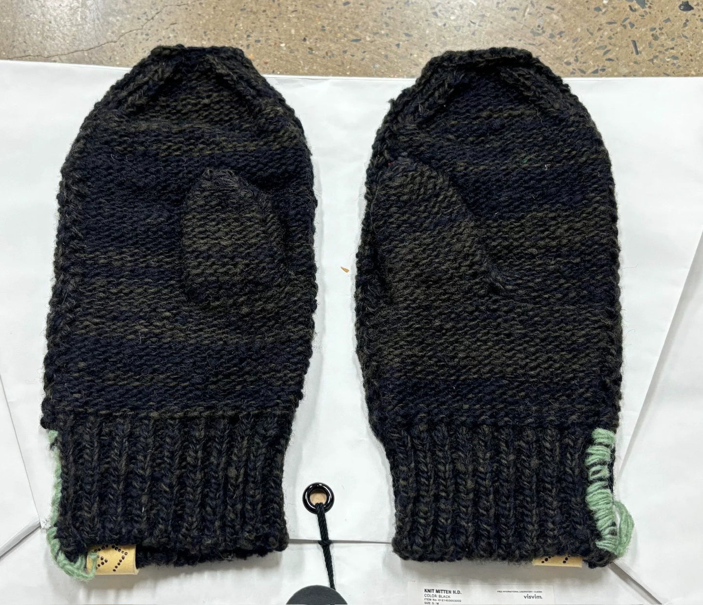 VISVIM KNIT MITTEN N.D.