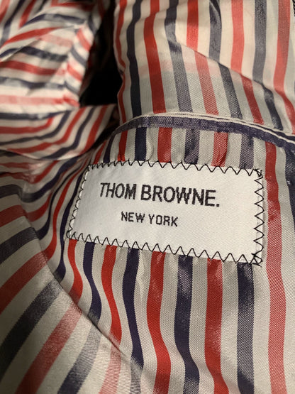 thom browne crane embroidered suit jacket