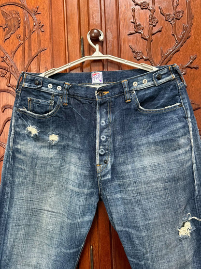 PRPS Men's W38 Wide Straight Jeans