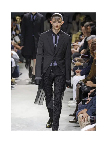 comme des garçons homme plus tailcoat suit