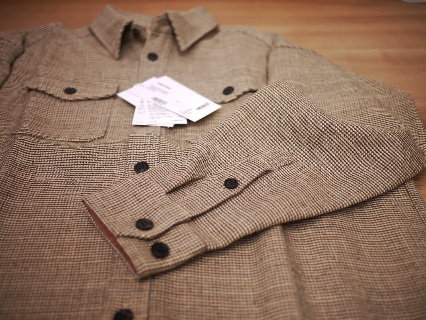 VISVIM LUMBER SHIRT TWEED