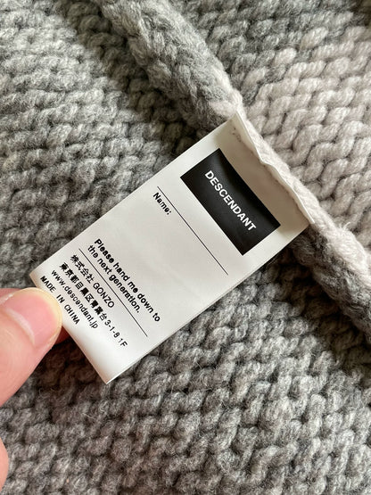 descendant manhot cowichan knit penguin sweater