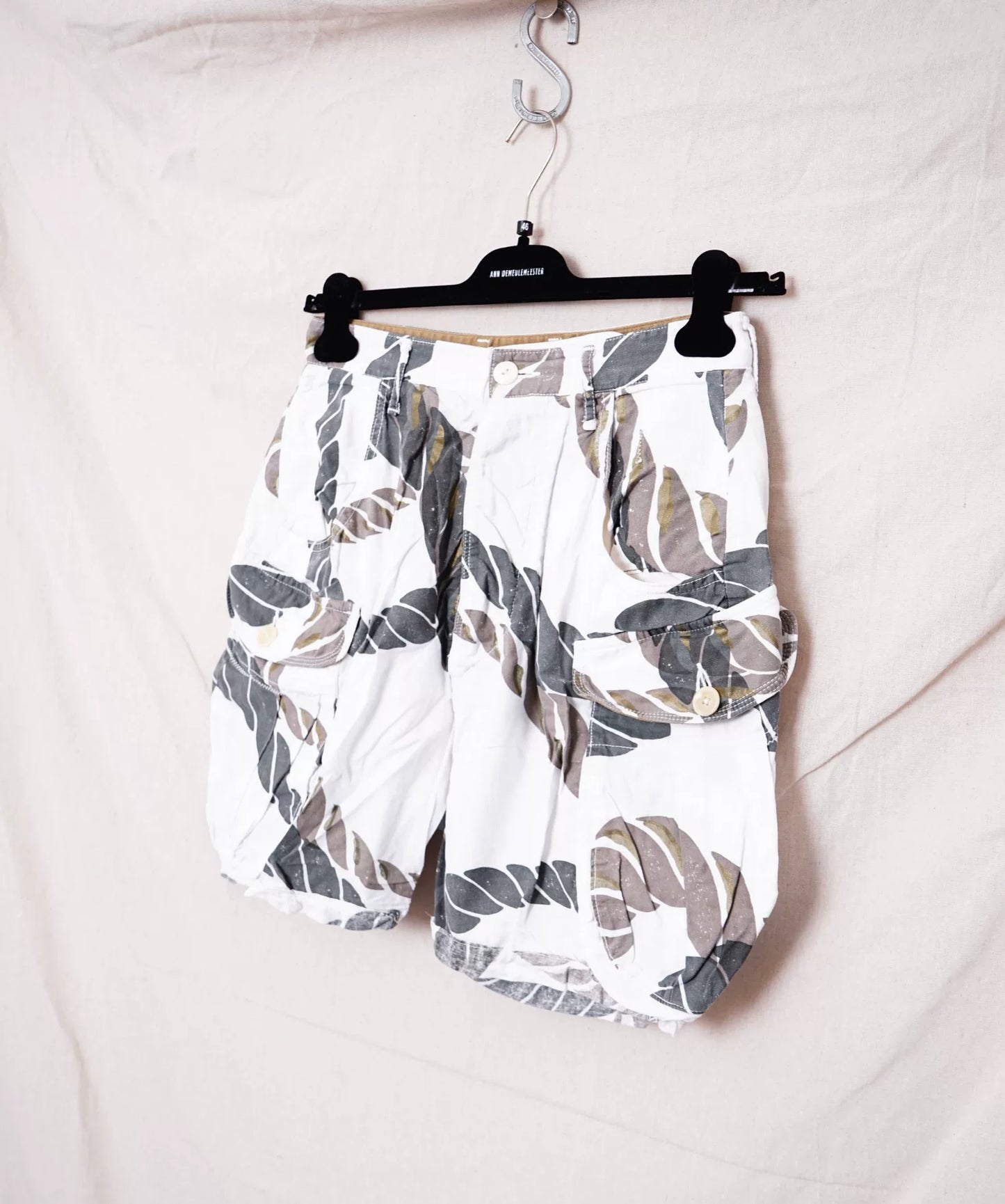 Kapital Maple Leaf Rope Print Shorts