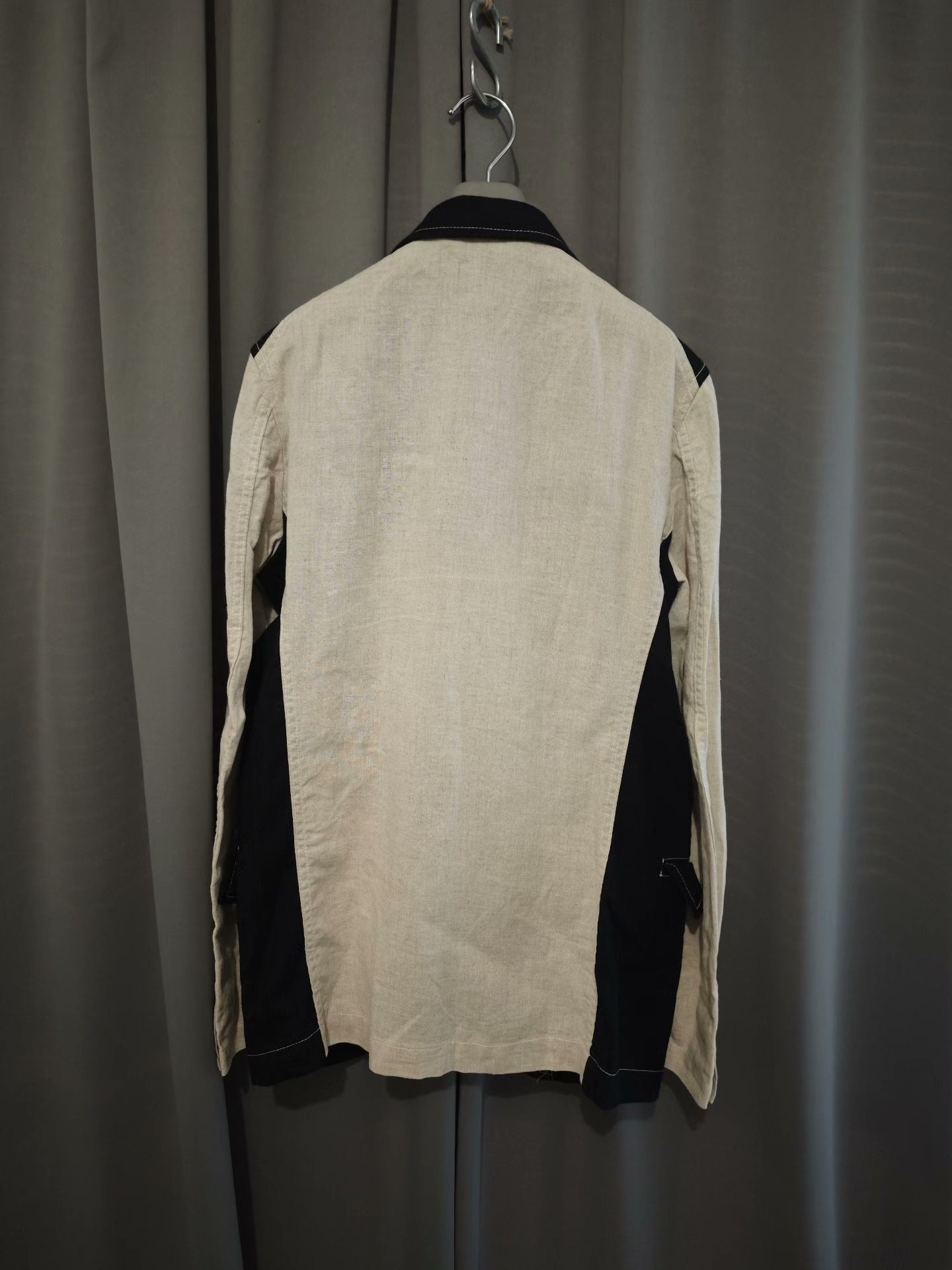 Comme des Garcons Wool Panel Mid-Length Jacket