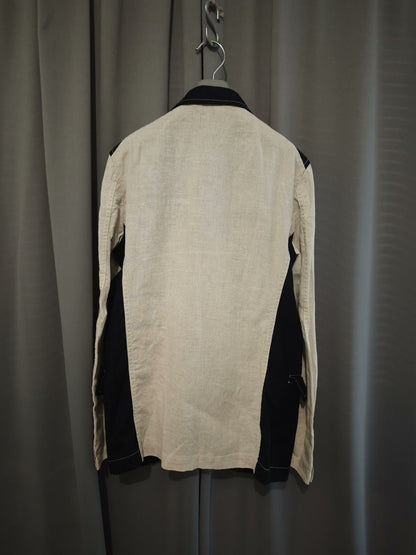 Comme des Garcons Wool Panel Mid-Length Jacket