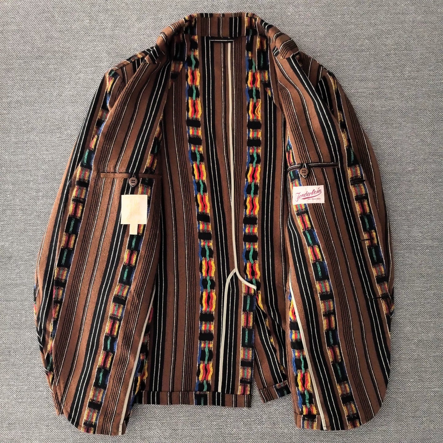 tenderloin k-7 gtm ethnic style blazer