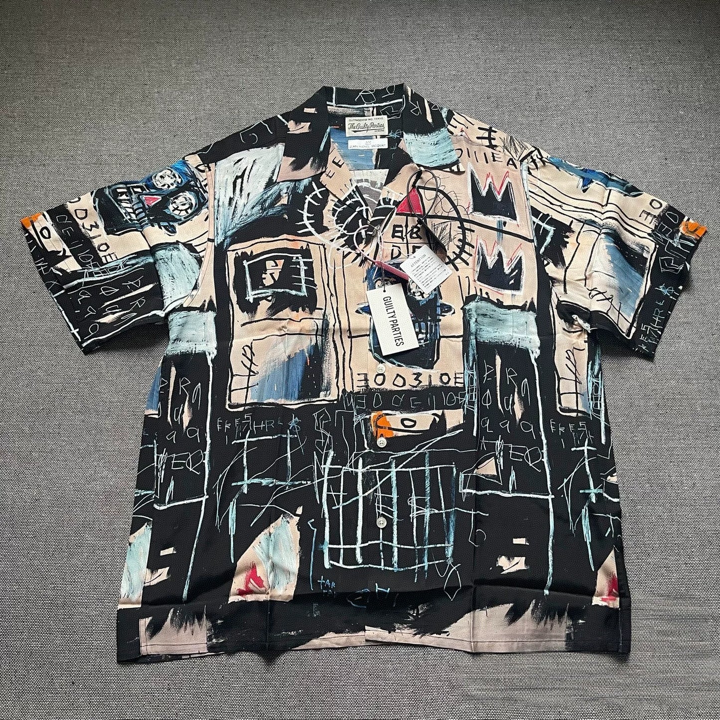 Wacko Maria Basquiat Hawaiian Shirt