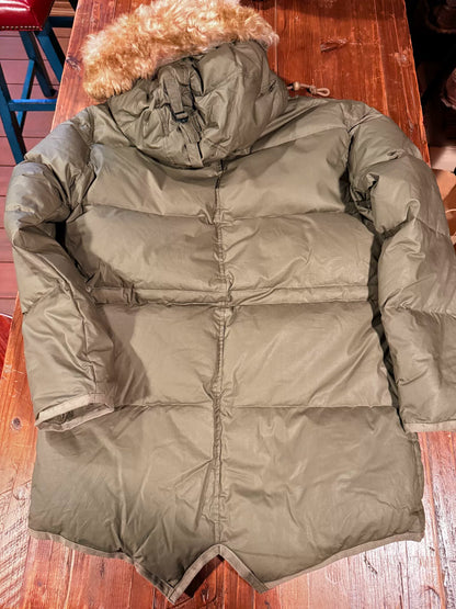 RALPH LAUREN RRL Military Green Wool Collar Jacket