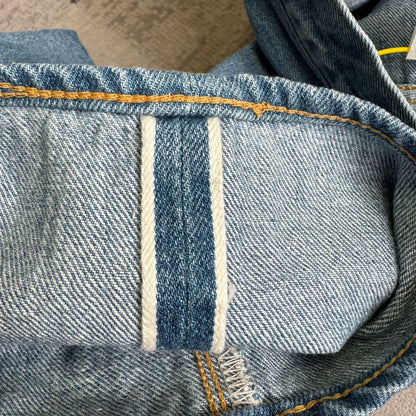 kaptain sunshine skate shoe cut denim pants