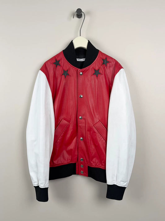 Givenchy Red Star Baseball Jacket