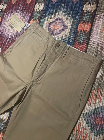 RRL Vintage Beige Officer Pants 30.32