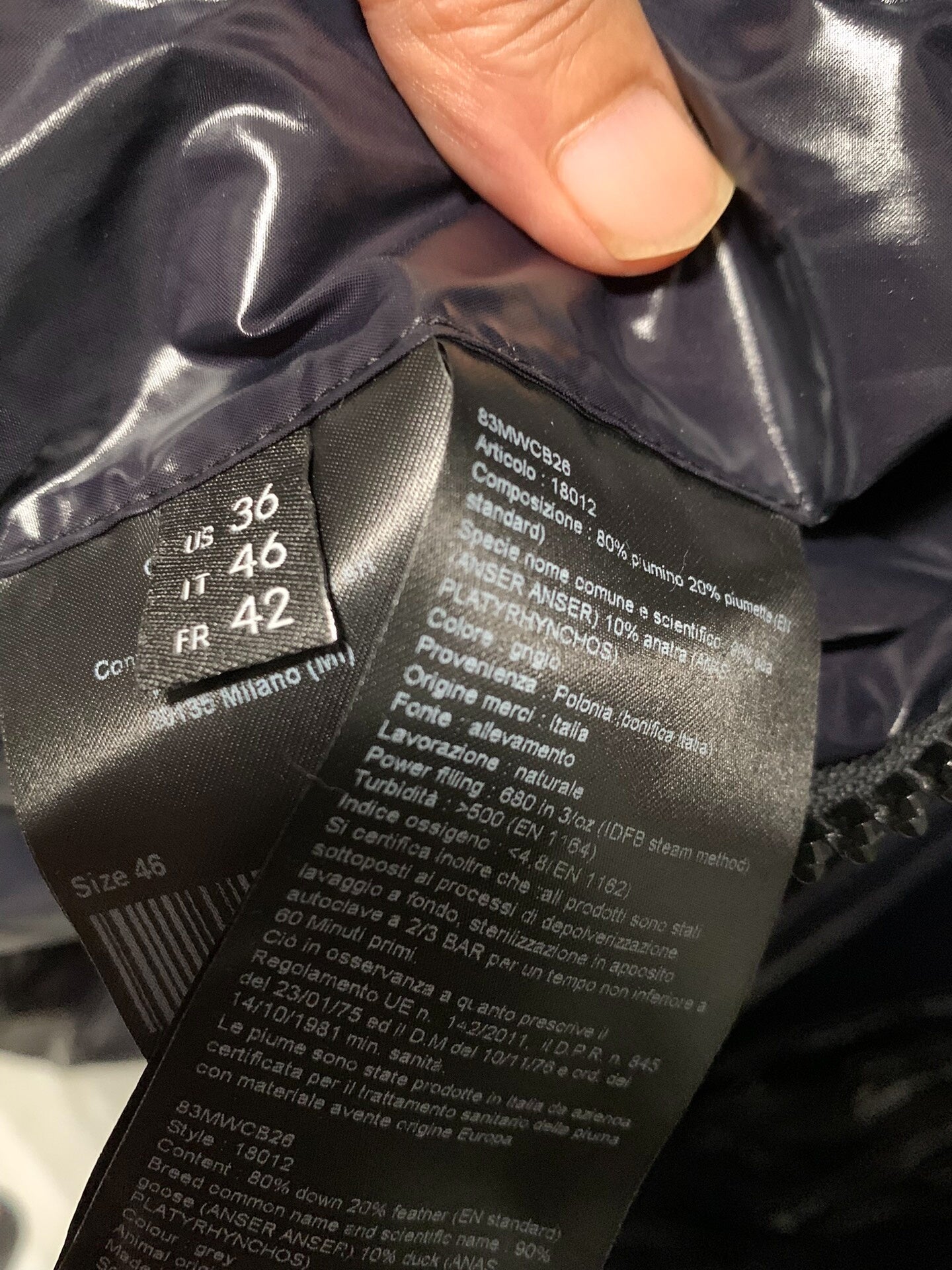 calvin klein oversized puffer jacket