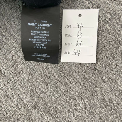 Saint Laurent Colorblock Corduroy Jacket