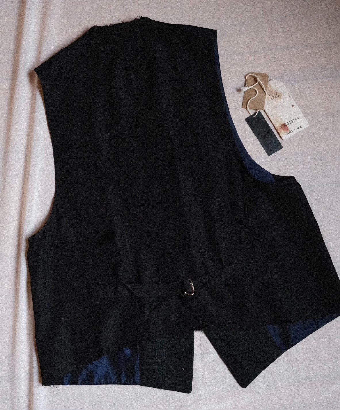 Ziggy Chen 20SS Linen Cotton Men's Vest