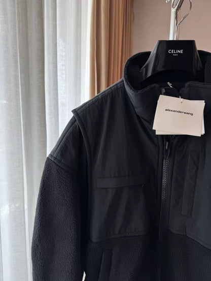 Alexander Wang Cotton Jacket in Black