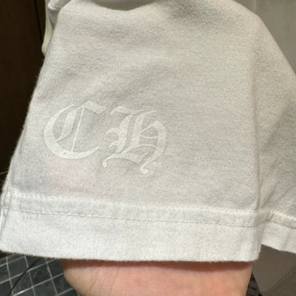 Chrome Hearts White Collar Sanskrit Tee