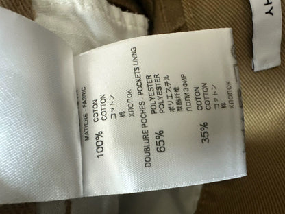 Givenchy Brown Denim Shorts with Ring Detail