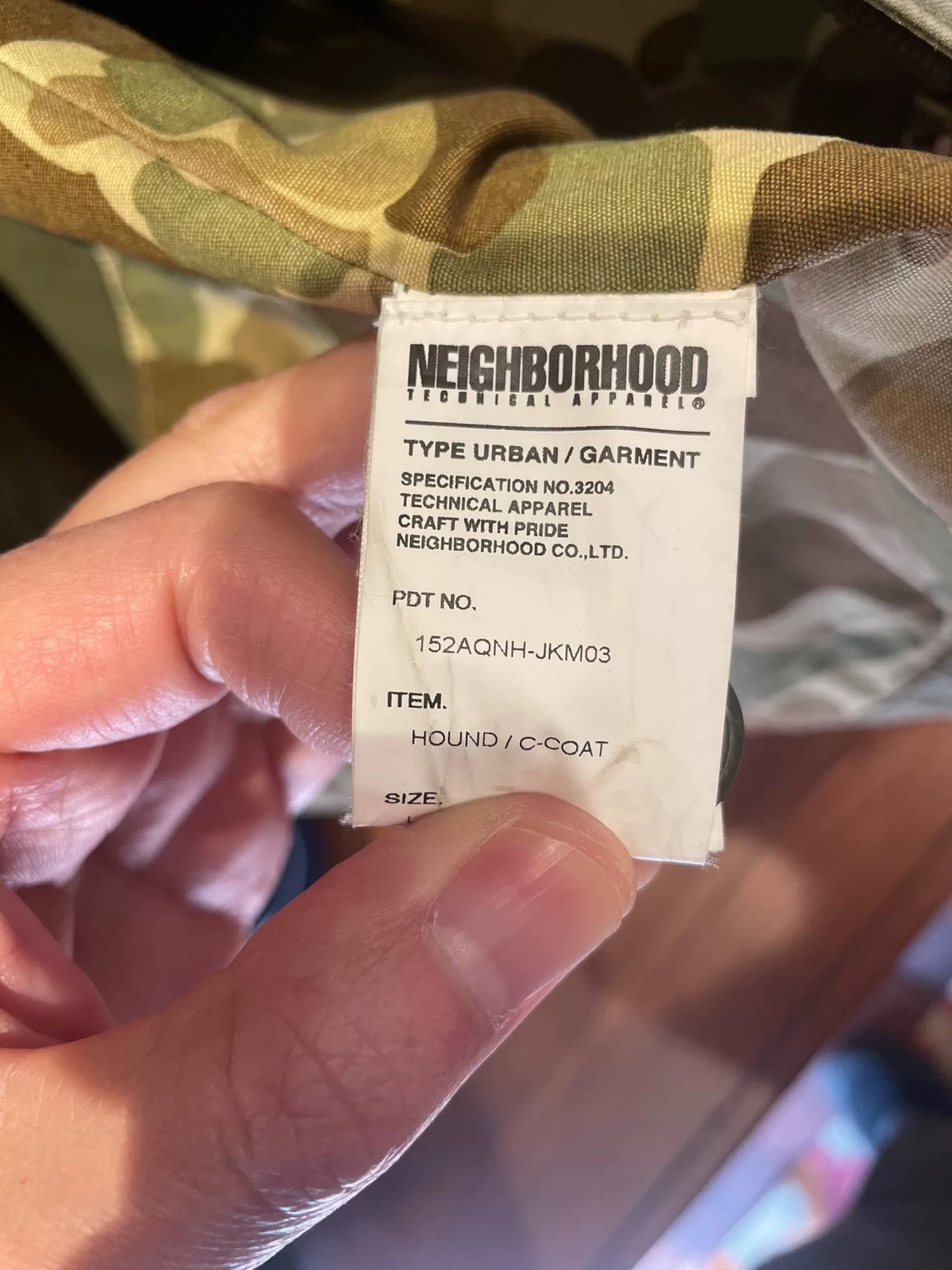 Neighborhood Mid-Length Hunting Jacket