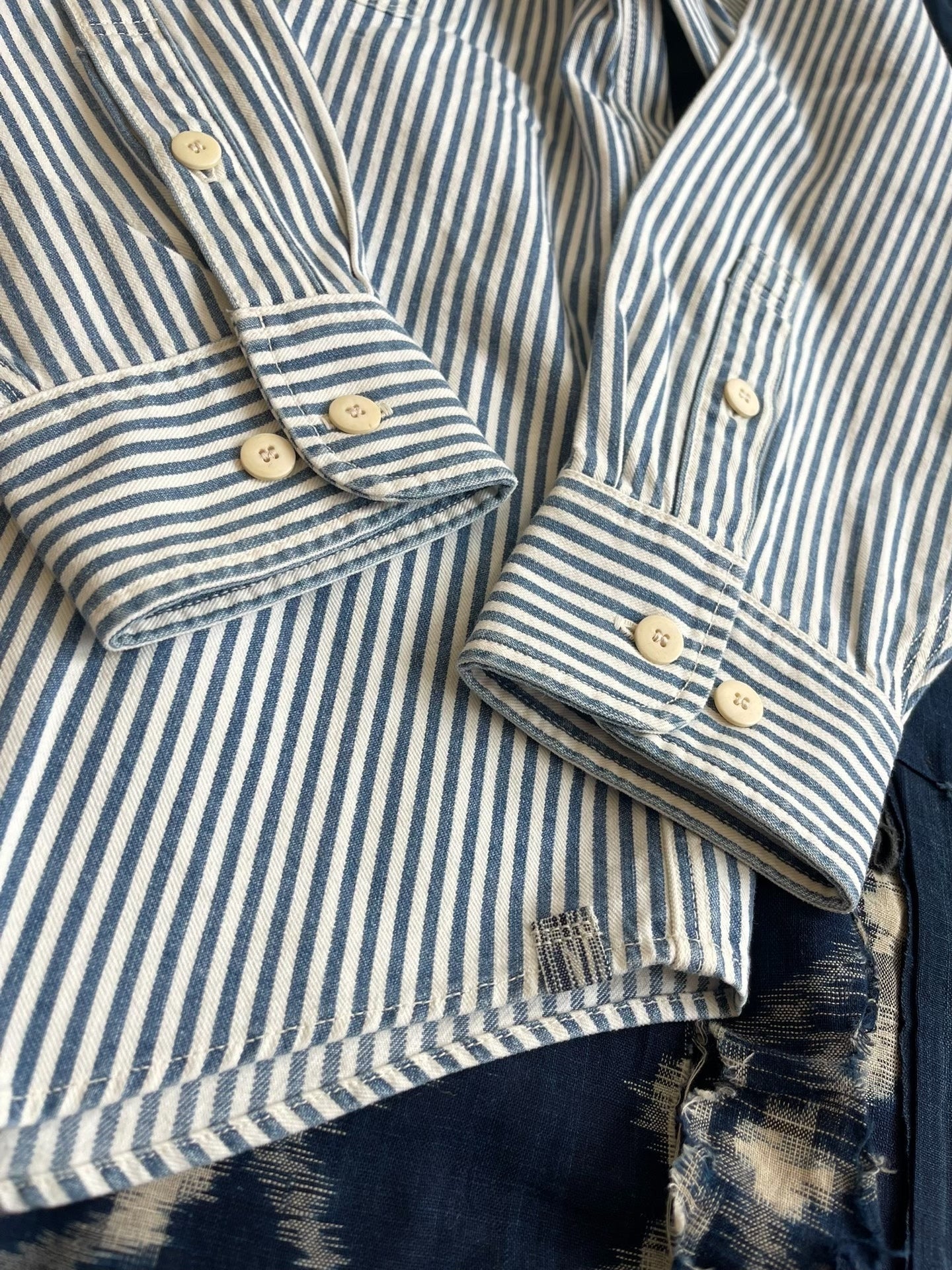 visvim 24AW Langer Hickory Striped Shirt