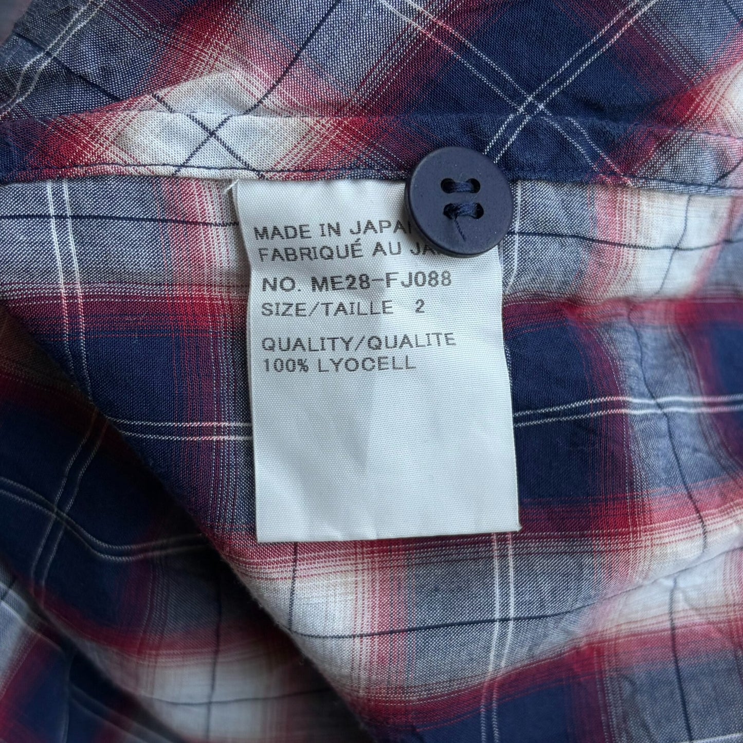 Issey Miyake 90s Diamond Pattern Shirt