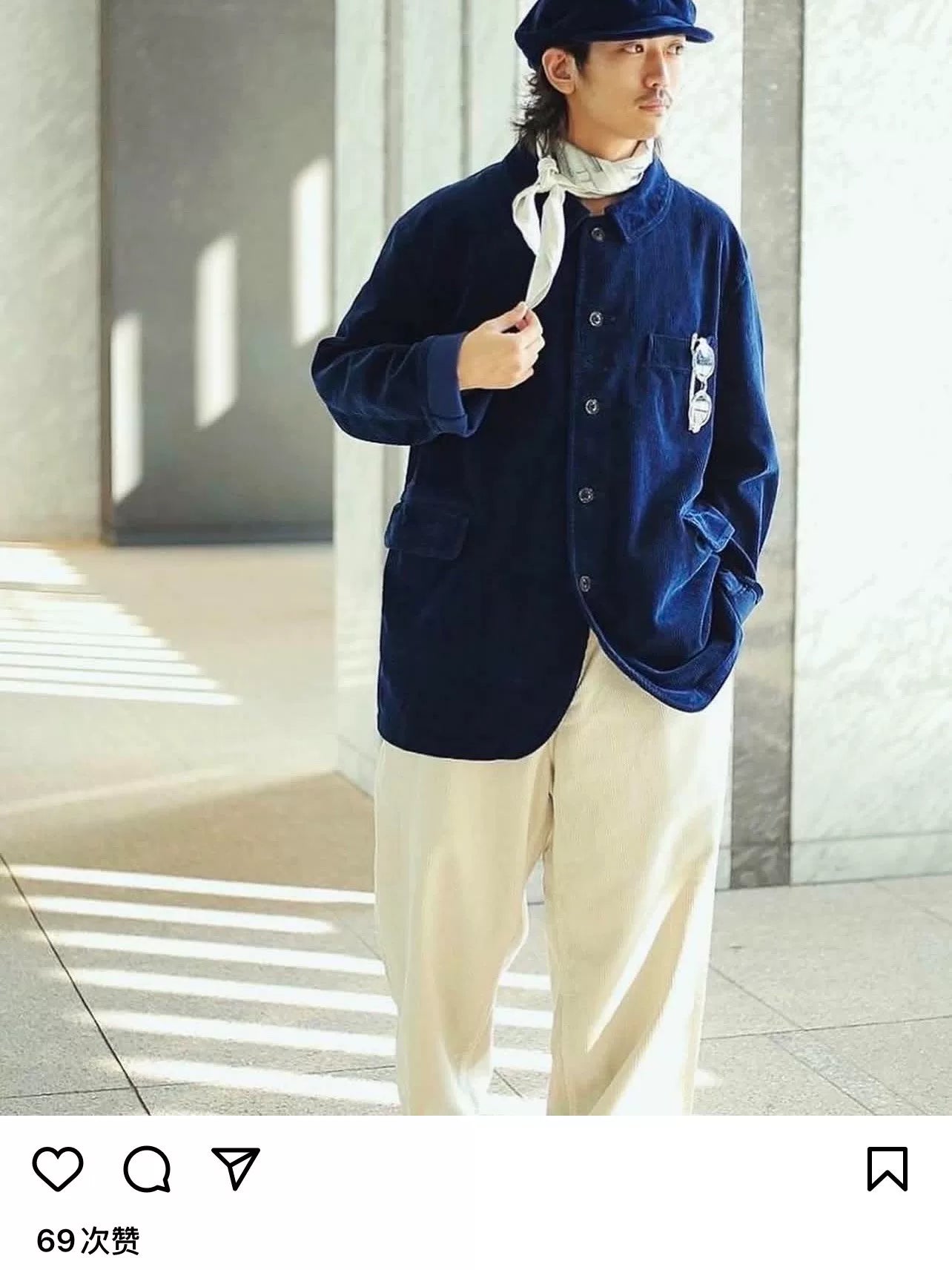 Porter Classic French Workwear Corduroy Coat