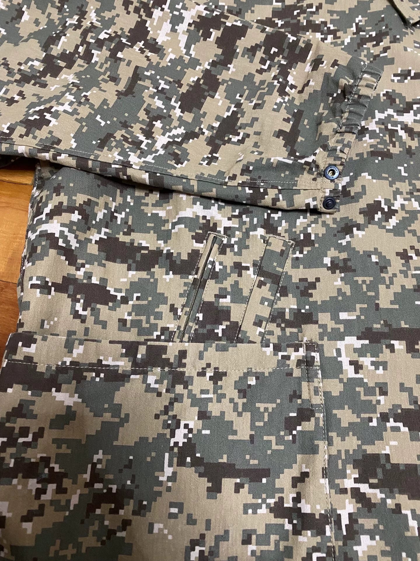 camo military style oversized jacket