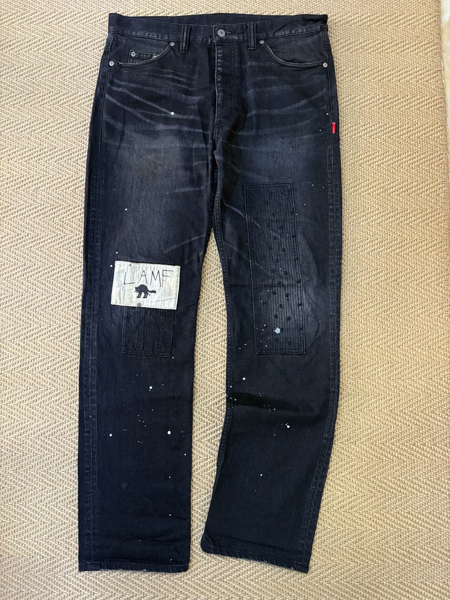 Wtaps Lamf 09ss Black Spider Denim Pants