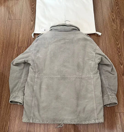 visvim bickle g.cords utility jacket grey