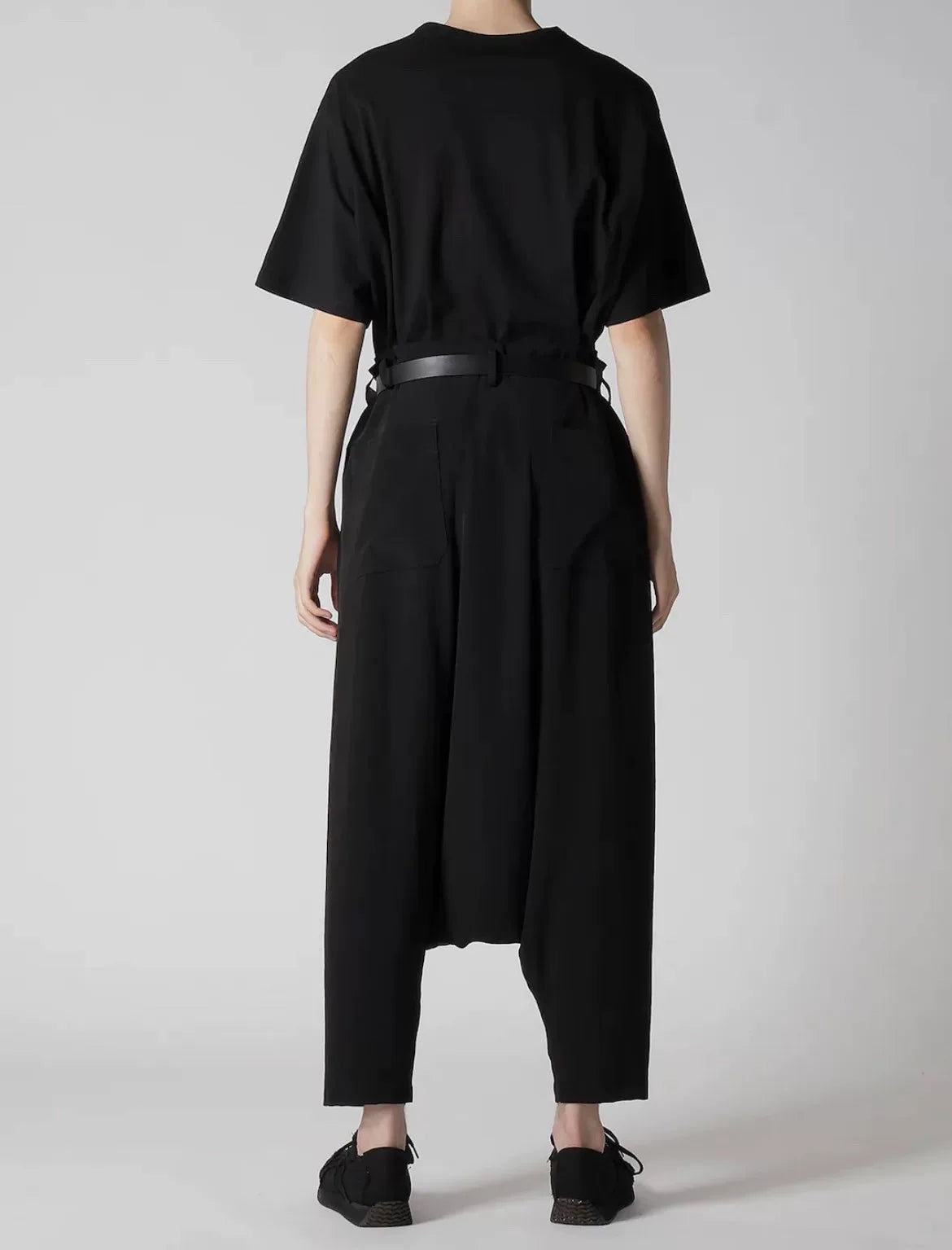 Yohji Yamamoto 25SS Triacetate Drop-Crotch Pants