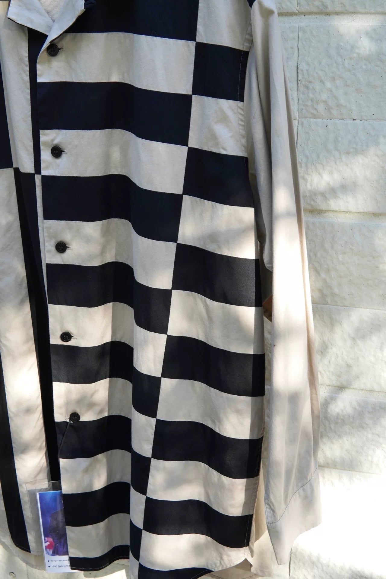 Yohji Yamamoto 80s Irregular Stripe Shirt