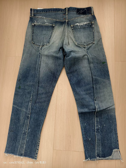visvim 24 ICT Journeyman Pants Tacked Crash