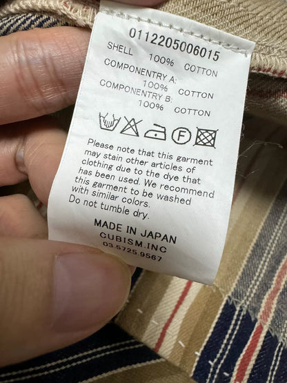 visvim sanjuro kimono jacket in khaki