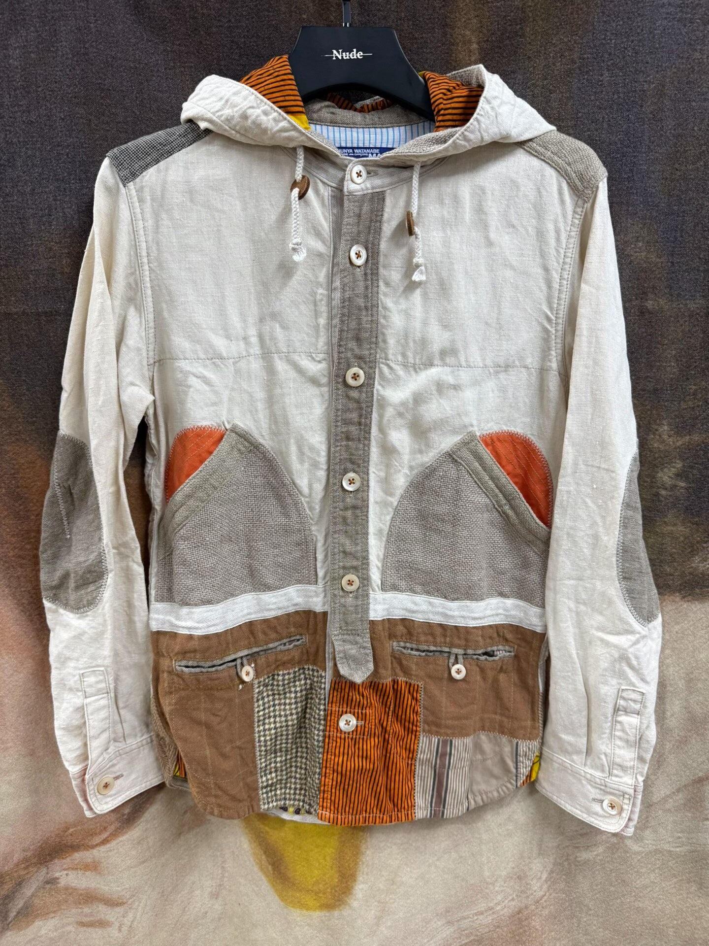 Junya Watanabe Patchwork Linen Jacket Size S